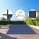 Inground Rectangle Winter Safety Pool Cover by HouseOfZazla