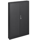 Metal Storage Cabinet With Locking Doors And Adjustable Shelf, Folding Filing Storage Cabinet, Folding Storage Locker Cabinet For Home Office, School, Garage by HouseOfZazla