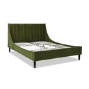 Aspen - Vertical Tufted Modern Headboard Platform Bed Set by Unique Piece Furniture