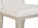 Lenox - Upholstered Host Side Chair (Set of 2) - Warm Silver