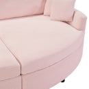 Oversized Double Chaise Lounge Sofa With USB Ports by HouseOfZazla
