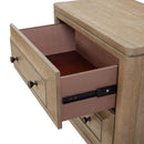 2 Drawer Nightstand - Sand by HouseOfZazla