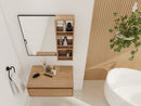 10'' Wall Mounted Bathroom Mirror Cabinet with Open Storage by HouseOfZazla
