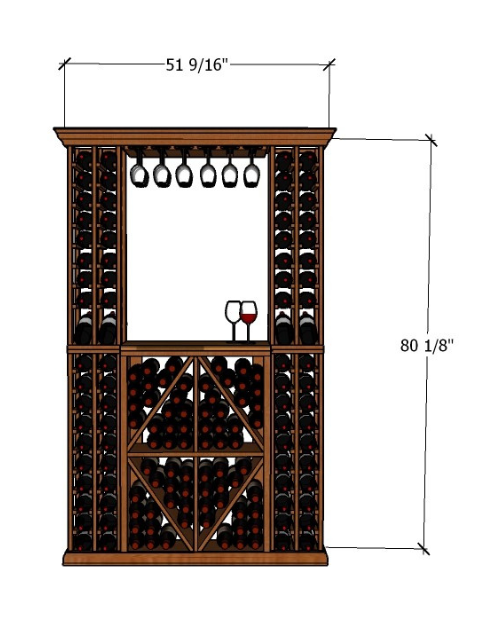 5 Foot Wine Cellar Storage System | 148 Bottle Capacity, photo 5 of 7