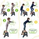 2-Step Wooden Stool for Kids by Ocodile.com