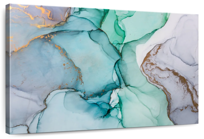 Light Ink Abstract Wall Art