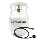 5LB Refillable Propane Tank with Optional Carrying Case by HitchFire