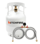 5LB Refillable Propane Tank with Optional Carrying Case by HitchFire
