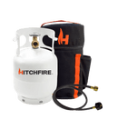 5LB Refillable Propane Tank with Optional Carrying Case by HitchFire