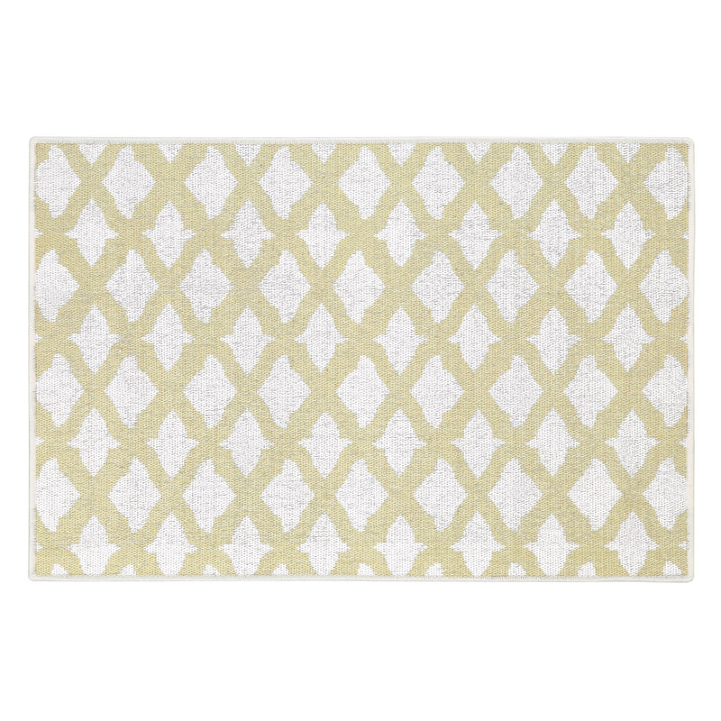 Sussexhome Floral Collection 2 x 3 Foot Heavy Duty Low Pile  Landing Rug Runner