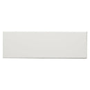 White 4x12 Polished Ceramic Subway Tile (34 pack, 10.4 sq ft/case) - Sample