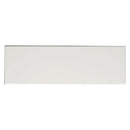 White 4x12 Matte Ceramic Subway Tile (34 pack, 10.4 sq ft/case)