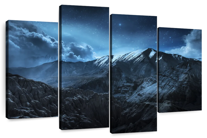 Ladakh Night Time Sky Wall Art