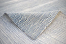 Hand Woven Modern Solid Silver Wool 5x8 Area Rug