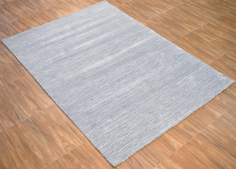 5'x 8' Rug |Modern Handmade  Wool  & Viscose Area Rug| The Rug Decor | TRD1006758