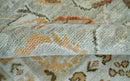 Wool Area Rug Peach and Beige Hand Knotted Traditional Oushak by The Rug Decor