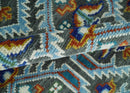 Charcoal Blue and Ivory Traditional Hand Knotted Wool Area Rug - Multi Size by The Rug Decor