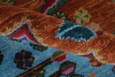 Wool Area Rug - Hand Knotted Multi Color Traditional Floral