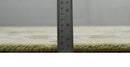 Hand Knotted Custom Made Olive, Silver and Beige Traditional Wool Rug