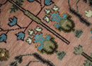 Custom Made Runner Rug Pink And Olive Tree of life Hand Knotted by The Rug Decor