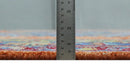 Hand Knotted Wool Area Rug - Rust Blue Olive Antique Traditional by The Rug Decor