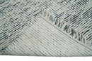 Beige and Charcoal Premium Wool Area Rug - Hand Made Classic by The Rug Decor