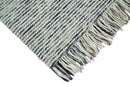 Beige and Charcoal Premium Wool Area Rug - Hand Made Classic by The Rug Decor