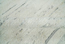 5x8 Hand Made Woolen Chunky and Soft Ivory and Gray Area Rug | BER2
