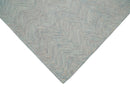 Gray Hand Tufted Wool Area Rug Modern Style - Plush Soft Pile