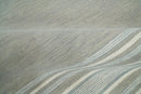 5x8 and 8x10 Hand Made Woolen Modern Stripes Ivory and Grey Area Rug | NAU003