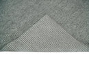 Handwoven Modern Solid Gray Wool Area Rug