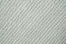Contemporary Solid Design Ivory Handwoven Wool Area Rug