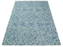 5x8 and 8x11 Handmade Area rug made with fine  Wool Area Rug | TRD6380B