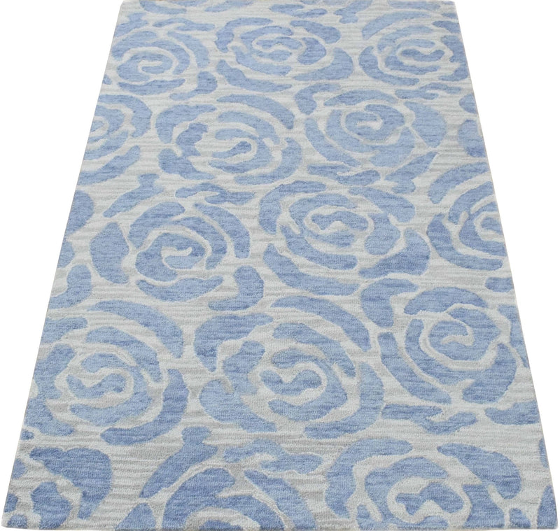 5x8 and 8x11 Handmade Area rug made with fine Wool Area Rug | TRD6379A