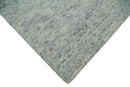 Modern Beige and Silver Hand Tufted Wool Area Rug