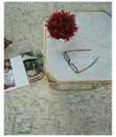 Beige Hand Tufted Wool Area Rug - Modern Style with Warm Texture for Living Rooms