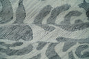 Hand Tufted Contemporary Gray and Silver Wool Area Rug