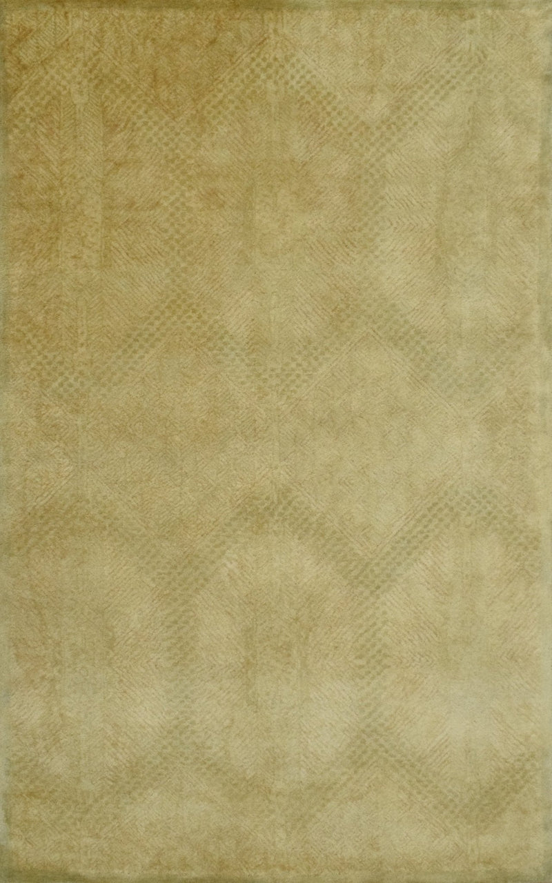 5x8 Gold Wool Area Rug | Handmade Area rug made with fine wool