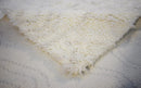 Quick Ship Modern Beige And Charcoal Hand Loom 4x6 Wool Rug by The Rug Decor