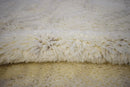 Quick Ship Modern Beige And Charcoal Hand Loom 4x6 Wool Rug by The Rug Decor