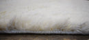 Quick Ship Modern Beige And Charcoal Hand Loom 4x6 Wool Rug by The Rug Decor