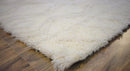 Quick Ship Modern Beige And Charcoal Hand Loom 4x6 Wool Rug by The Rug Decor