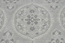 Traditional Silver and Gray Hand Tufted Premium Wool Area Rug 5x8 Living Room Decor