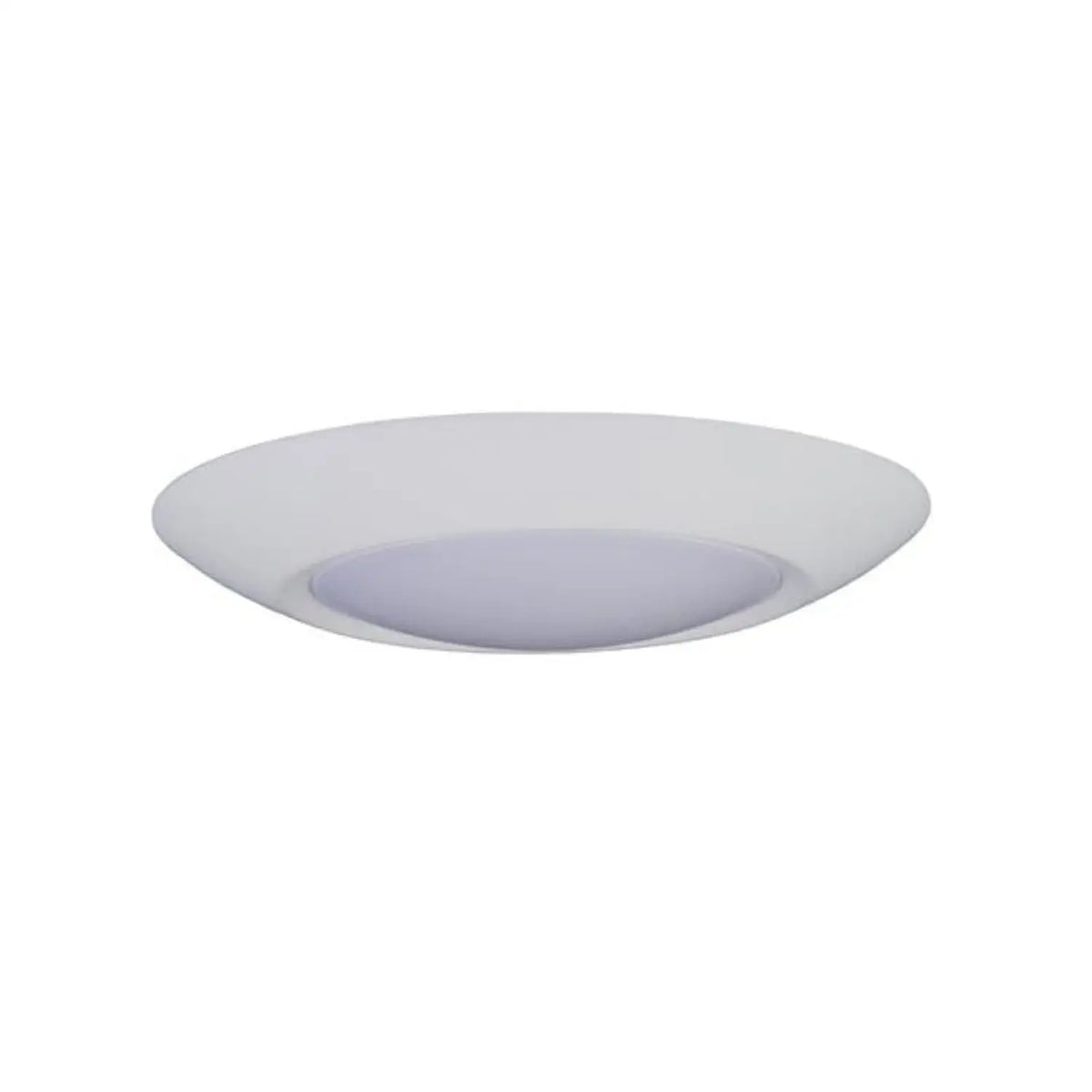 6" 15W LED Disc Light | Dimmer Bulbs | White Opal Diffuse