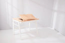 Adjustable Calla Wood Growth Desk with Easel - Natural Color