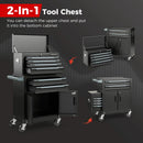 6-Drawer Rolling Tool Storage Chest Cabinet with Universal Wheels and Hooks by LJGDeals