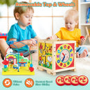 6-In-1 Developmental Learning Educational Toy with Bead Maze by LJGDeals