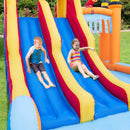 6-In-1 Inflatable Water Slide with Dual Slides Climbing Wall and Cave Crawling Game with 950W Blower by LJGDeals