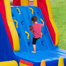 6-In-1 Inflatable Water Slide with Dual Slides and Cave Crawling Game without Blower by LJGDeals
