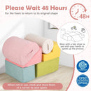6-Piece Baby Climbing Blocks with 30D High-Density Foam and Carrying Handles by LJGDeals